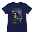 thumbnail image 2 of Masters Of The Universe Movie Skeletor Master Of Netherworld Collage Women's T Shirt (Navy, S-XXL), 2 of 4