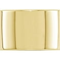 thumbnail image 3 of 10K Yellow Gold 10Ky 12mm Ltw Flat Band Size 13 Made In United States 1fll120-13, 3 of 5