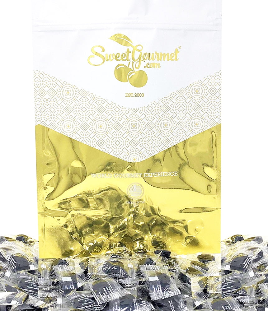 SweetGourmet Eda's Black Licorice Flavored Hard Candy Sugar Free Bulk