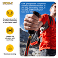 thumbnail image 4 of Vipole Trekker Cork Hiking Poles Ultralight Trekking Poles Come with Natural Cork Grips and Aluminum Adjustable Shafts - Walking Sticks - Set of 2 - Made in Italy, 4 of 9