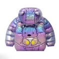 thumbnail image 4 of Boys Winter Jacket Kids Baby Girls Boy Warm Thick Padded Long Sleeve Winter Coat for Toddler, 4 of 4