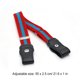 thumbnail image 2 of Guardurnaity Cinturón elástico ajustable sin hebilla, accesorios de ropa elástica, suministros de armario de piel sintética para niños y niñas Cinturones tiras rojas, 2 of 5