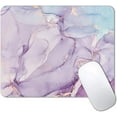 thumbnail image 1 of SHILIU-Pink Blue Marble Mouse Pad, Purple Alcohol Ink Pattern Gaming Mouse Pad, Modern Fluid Art Mousepad Design, Non-Slip Rubber Base Computer Mice Pad for School Home Office, 9.5 x 7.9 Inch, 1 of 4