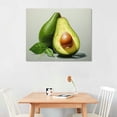thumbnail image 3 of PIKWEEK Kitchen Wall Art Fruit Posters Prints Strawberry Pineapple Avocado Pictures Watercolor Canvas Wall decor Ready to Hang, 3 of 5