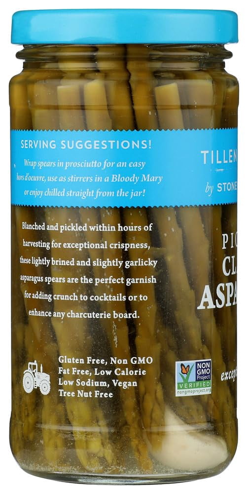 Tillen Farms Asparagus - Pickled - Crispy - 12 oz - case of 6