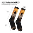 thumbnail image 4 of Sikiie Maple Forest Panda 1 Pairs Compression Socks for Men and Women 15-20 mmHg Running Support Socks, 4 of 7