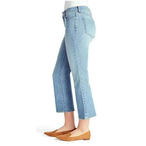 Chaps Ladies' Mid Rise Crop Kick Jeans, Mereen 8/29 - NEW