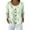 Light Green, variant on Women's Fashion Long Sleeve Christmas Snowman Snowflake Print Jacket Cardigan for Holiday Party and Casual Daily Wear,Khaki,S