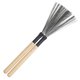 thumbnail image 5 of Palos de cepillo de tambor Cepillo de baquetas de tambor universal cepillo de alambre de Metal limpiador de mango de madera tambor Musical de percusión cepillos de tambor para principiantes JShteea El nuevo, 5 of 9