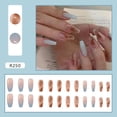 thumbnail image 2 of False Nails HUOGUO Matte Wear Short Fashion 24 unidades con caja, 2 of 5