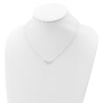 thumbnail image 4 of Diamond2Deal Collier en Argent Sterling 925 CZ pour Femmes 17.5 Pouces, 4 of 6