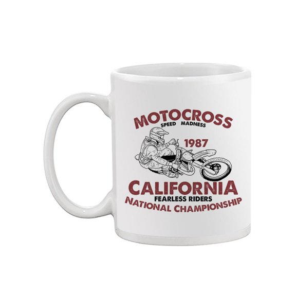Motocross Speed Madness Mug - SPIdeals Designs,