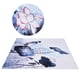 thumbnail image 5 of Cortina de ducha impermeable NikouMX opaca flores, 5 of 8