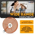 thumbnail image 3 of VNAF93 2025 Upgraded WB30M2 Range 8" Surface Element Coil Replacement for GE Electric Range Burner, Replaces for AP2634728, 2797, 340524, AH243868, EA243868, PS243868, 3 of 8