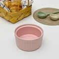 thumbnail image 2 of Qeeadeea Ramekins 8 Oz Oven Safe, Creme Brulee Ramekins, Souffle Cups, Souffle Dishes For Oven-pink-Set of 2, 2 of 6