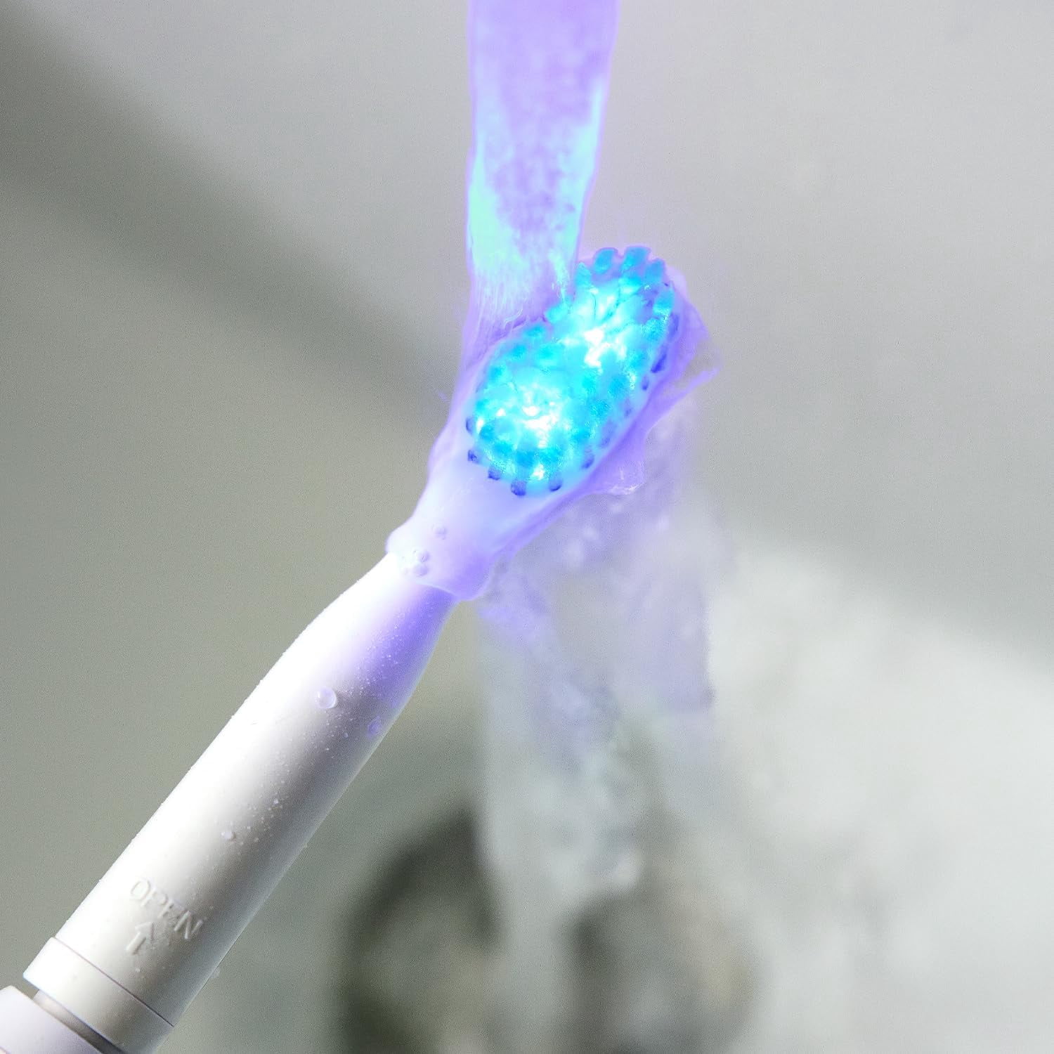 Smileactives Blue Light Toothbrush Head Replacement 3-Pack for Smile Actives Blue Light Toothbrush