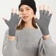 thumbnail image 5 of Guantes para las Mujeres Guantes de Terciopelo Alemán para las Mujeres Invierno Al Aire Libre Protección Contra el Frío Medio Dedo Pantalla Táctil Medio Dedo Guantes Modifican la Forma de la Mano Piel, 5 of 6