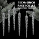 thumbnail image 2 of 6pcs 15cm Decoration Simulation Ice Xmas Tree Hanging Artificial Clear Fake Icicle Winter Party Home Decor Navidad, 2 of 5