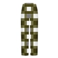 thumbnail image 5 of GuangCheng Mens Checkered Pajama Pants Comfy, Soft Loungewear Stretchy Waist Pants,Size:2XL, 5 of 5