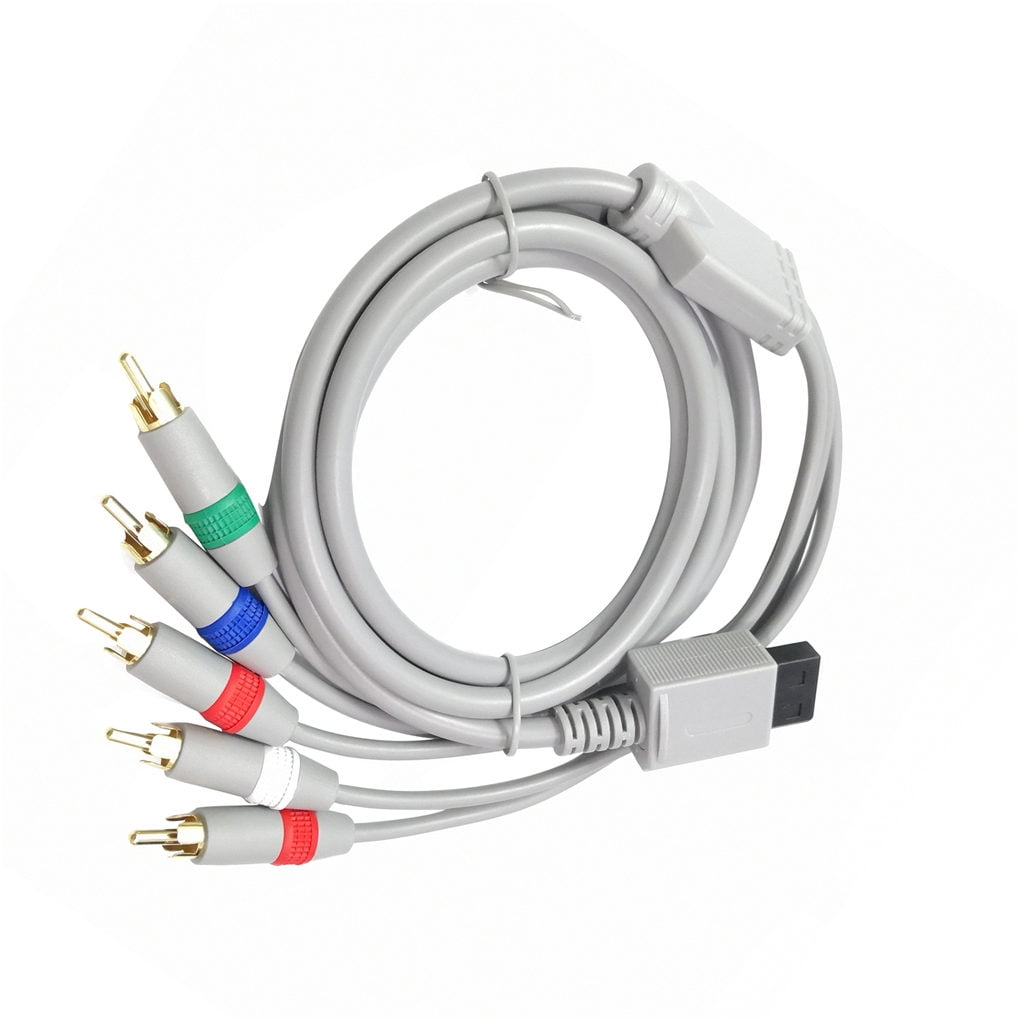 RCA Audio Cable Video Plug HD TV Component AV Cord Line for Nintendo