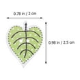thumbnail image 4 of 50pcs DIY Cartoon Leaf Shape Wood Buttons DIY Sewing Buttons Clothing Accessories, 4 of 9