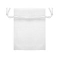 thumbnail image 2 of Dytern Wedding 100PCS 7x9cm Organza Drawstring Gift Bags Wedding Favor Bags Jewellery Pouches White, 2 of 10