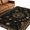 Gold, variant on Entryway Rug 2'x3', Golden Black Kitchen Runner Rugs Non-Slip Carpet Mats, Sun Middle Century Abstract Luxury Bedside Rugs Runners Washable Floor Carpet for Bathroom Laundry Room
