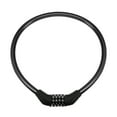 thumbnail image 1 of REGALWOVENB  Cable Lock 2.6 Feet 4 Digit Resettable Combination Coiling Lock Black, 1 of 5