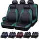 thumbnail image 1 of Juego Completo de Fundas para Asiento de Automovil Universal, Cubre Asientos para Auto Piel, Protector de Asientos para Auto, SUV, Coche, Camión, Furgoneta (Verde), 1 of 7