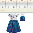 thumbnail image 4 of Girls Encanto Mirabel Costume Magic Family Dress Isabella /Madrigal/ Pepa Cosplay Party Outfit, 4 of 4