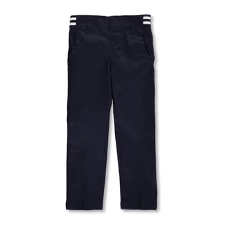 Pantaloni A Gamba Dritta French Toast Bambina – Twill Blu Navy, Vita Elasticizzata E Regolabile, Taglia 8