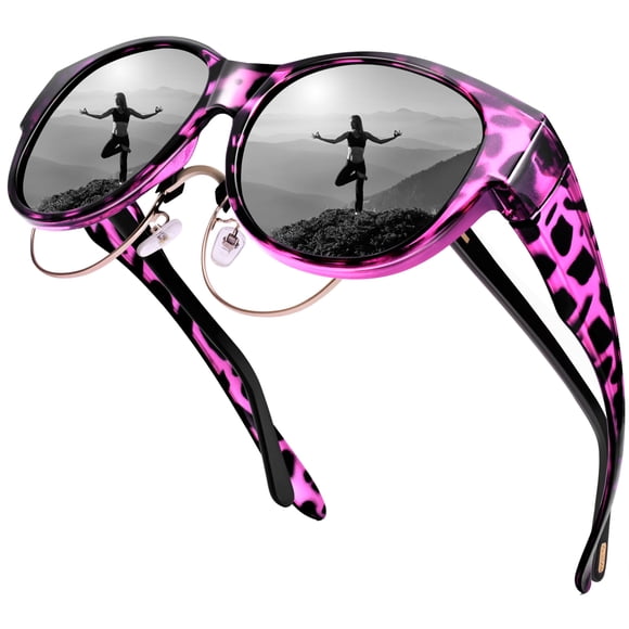 Gafas de sol URUMQI Polarizadas UV400 para mujer que se colocan sobre anteojos