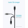 thumbnail image 4 of Batería externa Anker de 10000 mAh, 30 W, con 2 paquetes de cables USB-C de 0,9 m, 4 of 9