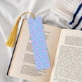 thumbnail image 4 of Kdxio Purple Dragon Scales Print Metal Tassel Bookmarks,Perfect Gift for Art Lovers and Bookworms Metal Bookmarks for Women, 4 of 8