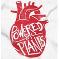 thumbnail image 2 of Powered By Plants Healthy Vegetarian Unisex Plus Fleece Graphic Hoodie Brisco Brands 5X, 2 of 5