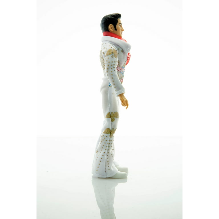 Mego Action Figure, 8” Elvis with Aloha Jumpsuit (Limited