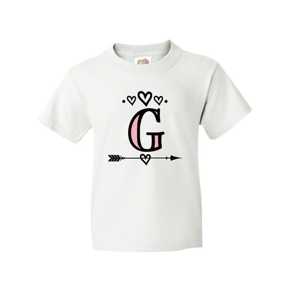 Inktastic Letter G Monogram Tribal Arrow Youth T-Shirt