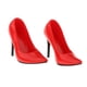 thumbnail image 4 of Zapatos de tacón Hugo 1:6 para muñeca Kumik accesorios rojo, 4 of 8
