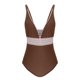 thumbnail image 5 of WILLBEST Traje de Baño de Manga Larga Para Mujer, Traje de Baño Para Mujer, Cuello En V, Monokini, Cintura Elástica, E Ropa de Playa Para Fiesta En La Piscina, Verano, 5 of 5