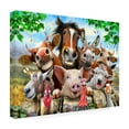 thumbnail image 3 of Trademark Fine Art Howard Robinson Happy Farm Canvas Wall Art - 18x24, 3 of 5