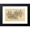 thumbnail image 2 of Nevil 18x13 Black Modern Framed Museum Art Print Titled - Scenes&nbsp;Of Sarah Bernhardt's Life 8, 2 of 5