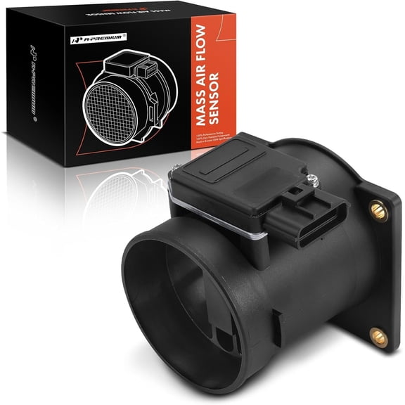 A-Premium Mass Air Flow Sensor Meter [4-Pins] Compatible with Ford Mustang 1999-2001 & Lincoln Continental 1998-2002, V8 4.6L, Replace# F6UF12B579AA, 2131044
