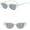 3, variant on Cat Eye Sunglasses Frame Women Cateye Vintage Eyeglasses Ladies Retro Triangle Glasses Uv400