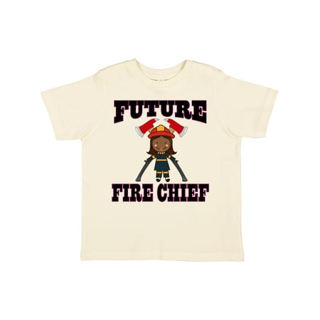 

Inktastic Future Fire Chief Girl Firefighter Gift Toddler Toddler Girl T-Shirt