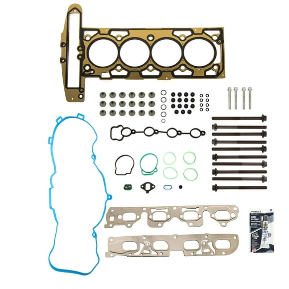 Evergeen HSHB8-10624 Head Gasket Bolts Set Fit 06-09 Chevrolet Malibu Cobalt Pontiac Saturn 2.4L DOHC