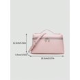 thumbnail image 6 of RUMANLAND Women's Pink Top Handle Crossbody Vanity Bag, 6 of 9