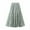 Green, variant on Mrat Elegant Skirts Women's Fashion Classic High Waist Flowing Skirt Slimming Elastic Waist Skirt Summer Spring Skirts S-54 Coffee One Size