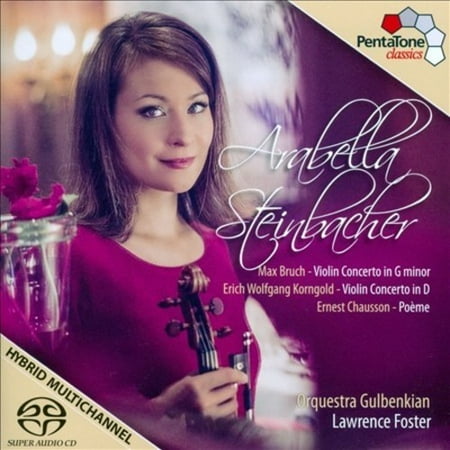 - MAX BRUCH: VIOLIN CONCERTO IN G MINOR; ERICH WOLFGANG KORNGOLD: VIOLIN CONCERTO IN D; ERNEST CHAUSSON: POŠME