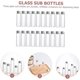 thumbnail image 3 of 20pcs Glass Bottles Aluminum Caps Reusable Liquid Storage Travel Necessities Easy to Carry, 3 of 5