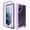 Purple, variant on SaniMore Two-Layer Structure Transparent Case for Samsung Galaxy S23 Ultra, Rugged Clear PC Back & TPU Bumper [Not Yellowing Technology] Full Body Protective Cover for Samsung S23 Ultra, Purple